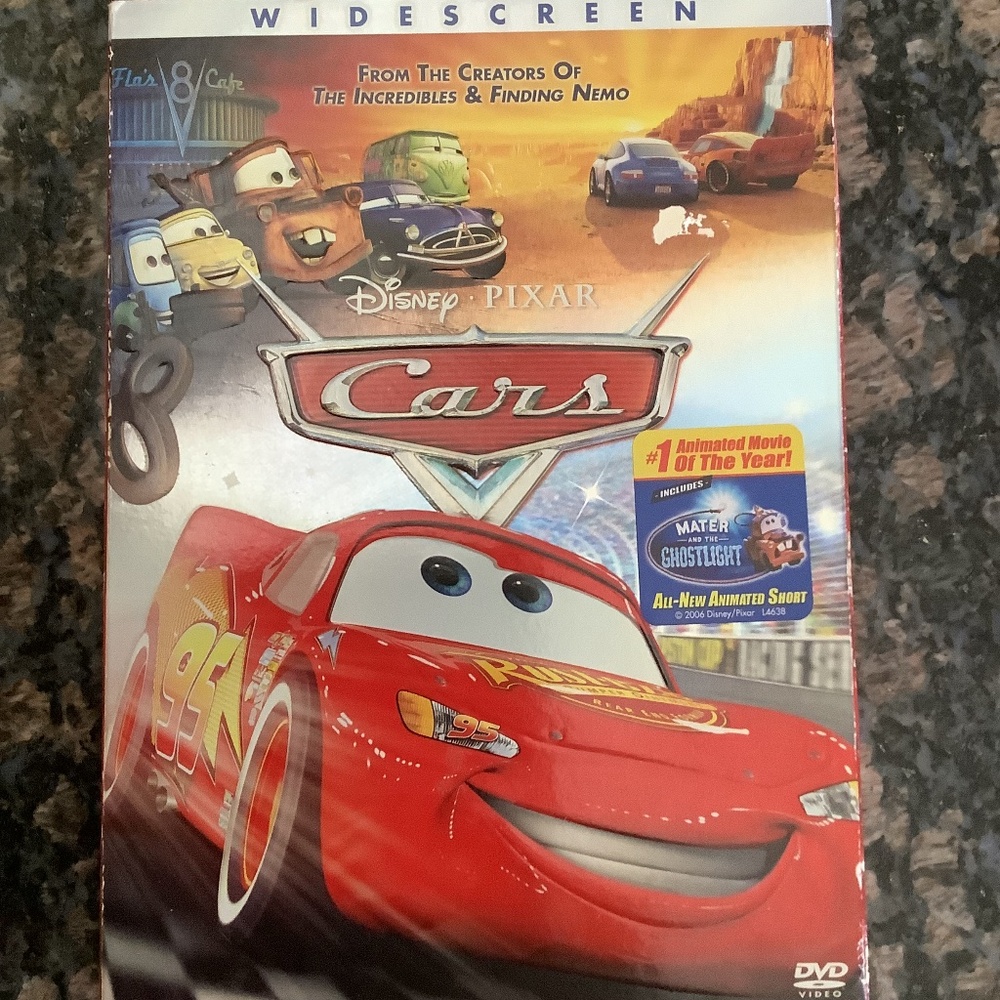 CARS - widescreen DVD